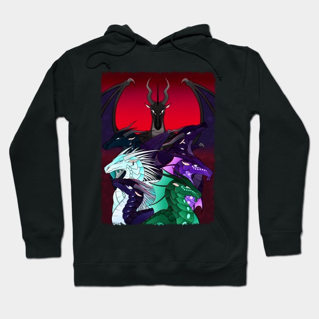 Darkstalker Legends Main Cast Hoodie by giratina13